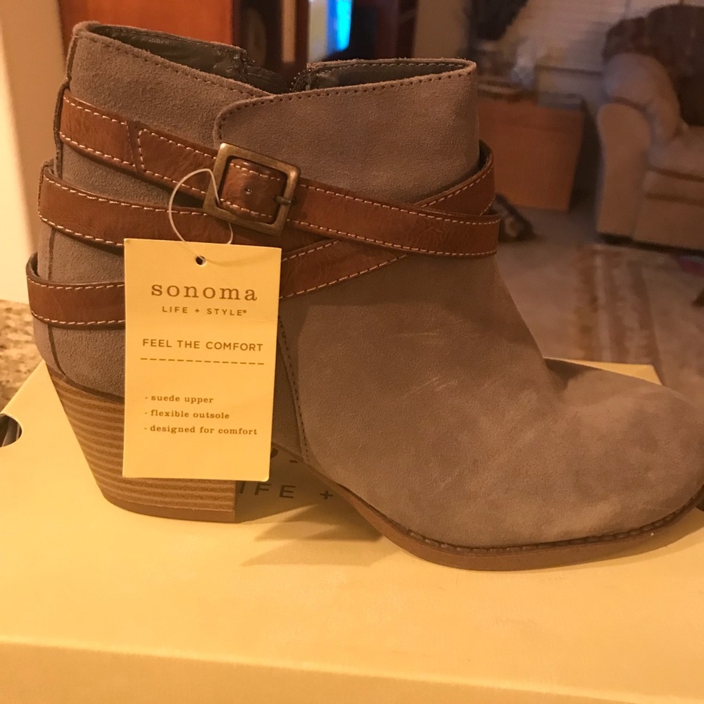 Sonoma suede half boots
